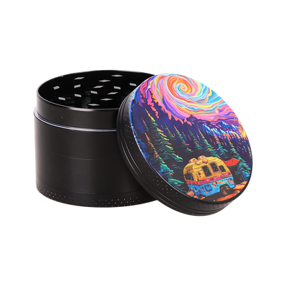 Pulsar Design Series Smoker's Kit | Starry Camp | 4 Piece Grinder