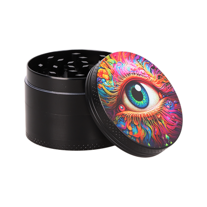 Pulsar Design Series Smoker's Kit | Sunflower Of The Mind | 4 Piece Grinder