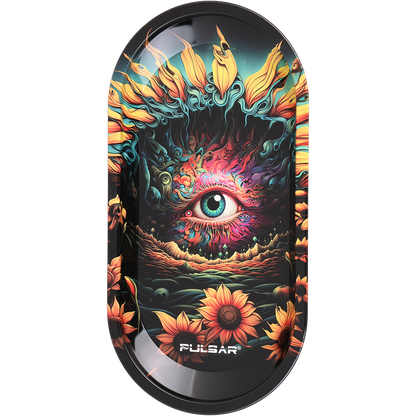 Pulsar Design Series Smoker's Kit | Sunflower Of The Mind | Rolling Tray