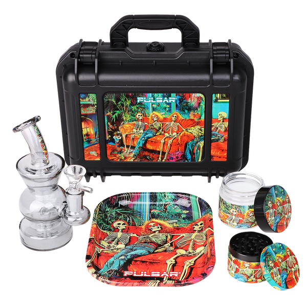 In Da Couch Smoker's Travel Kit 2.0 | Pulsar Design Series Pipe