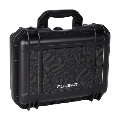 Pulsar Design Series Smoker's Travel Kit 2.0 | Logo Camo | Hard Shell Carry Case