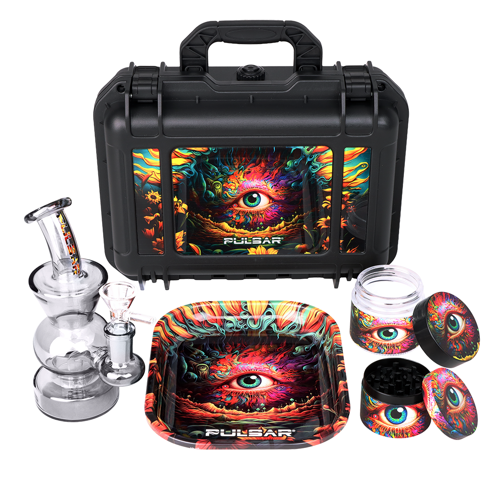 Pulsar Design Series Smoker's Travel Kit 2.0 | Sunflower Of The Mind | Kit Contents