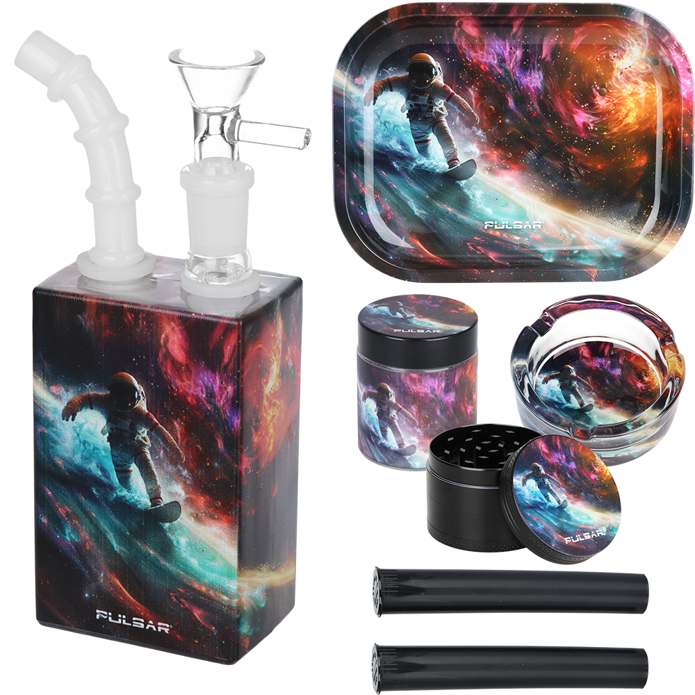 Pulsar Design Series Smoker's Travel Kit | Astro Surfer | Contents