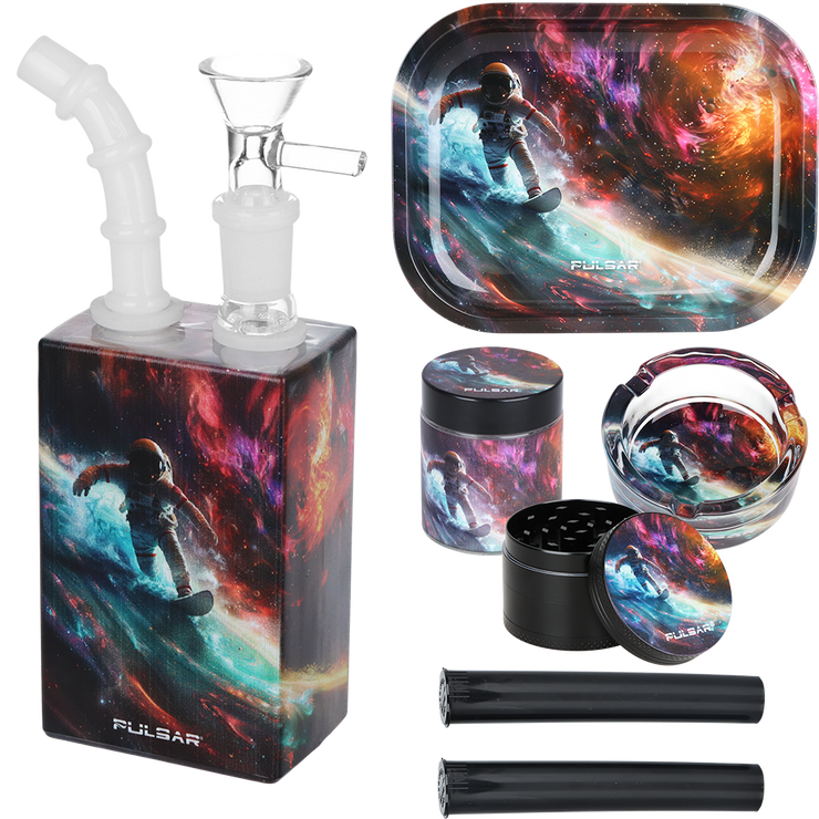 Pulsar Design Series Smoker's Travel Kit | Astro Surfer | Contents