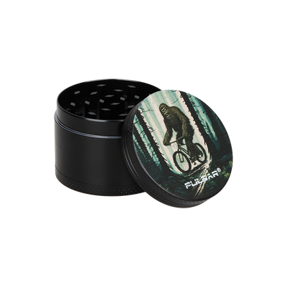 Pulsar Design Series Smoker's Travel Kit | Bigfoot Rides Again | 4 Piece Grinder