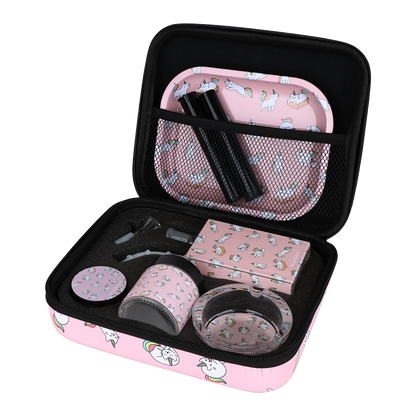 Pulsar Design Series Smoker's Travel Kit | Caticorns | Carry Case Open View