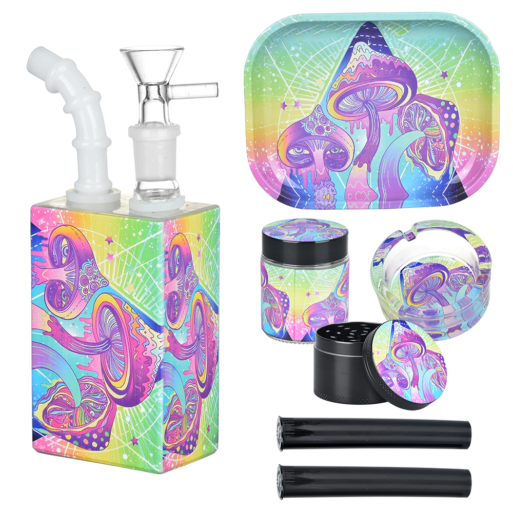 Pulsar Design Series Smoker's Travel Kit | Melting Shrooms | Contents