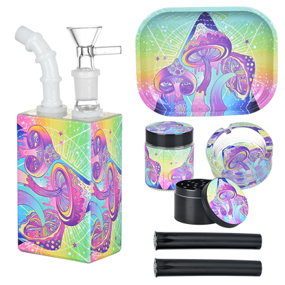 Pulsar Design Series Smoker's Travel Kit | Melting Shrooms | Contents