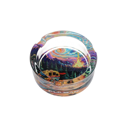 Pulsar Design Series Smoker's Travel Kit | Starry Camp | Glass Ashtray