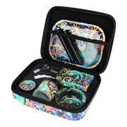 Pulsar Design Series Smoker's Travel Kit | The World Was Mad | Carry Case Open View