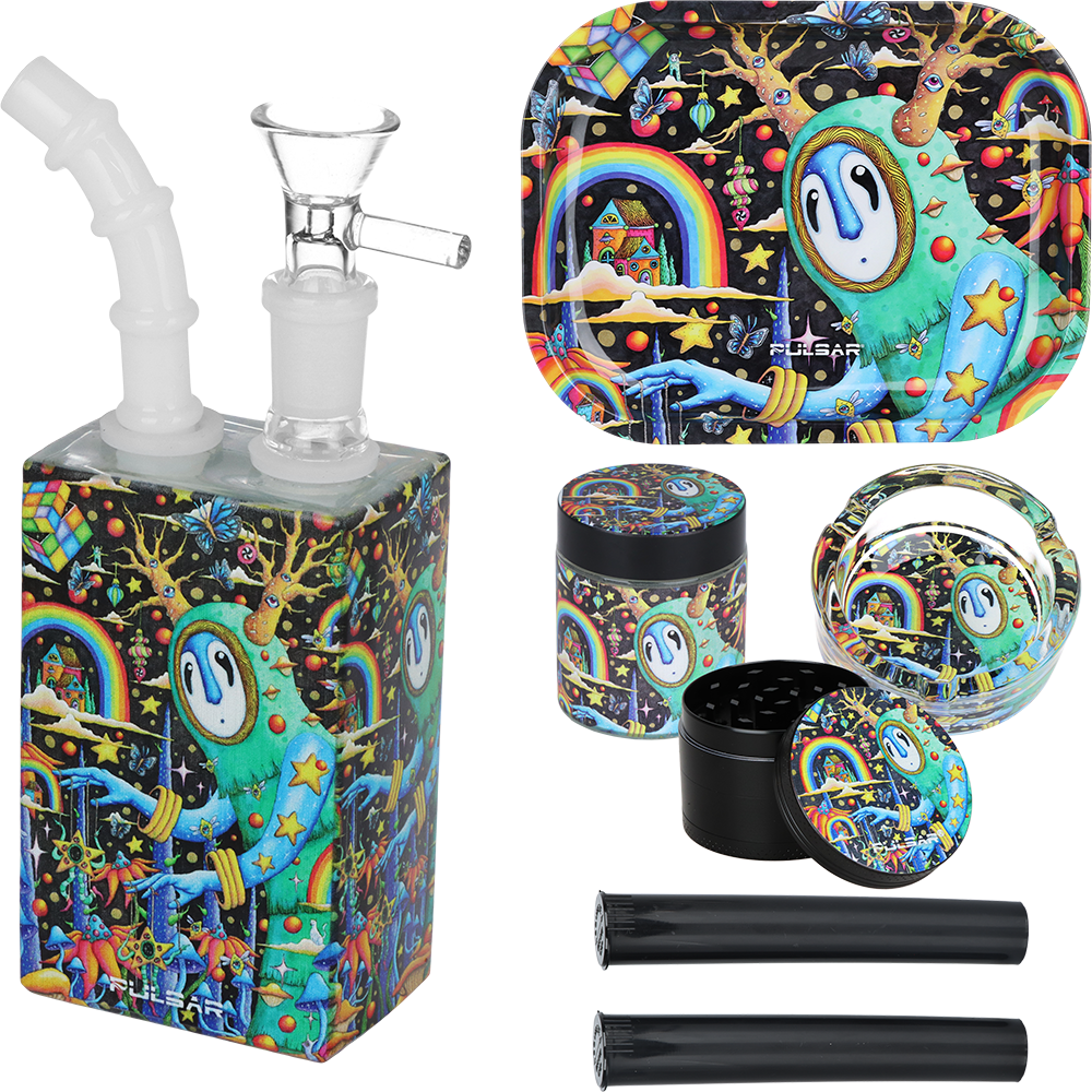 Pulsar Design Series Smoker's Travel Kit | The World Was Mad | Contents