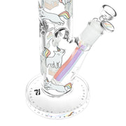 Complete Caticorns Bundle | Straight Tube Bong | Base View