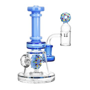 Pulsar Donut Diamond Dab Rig Set | Back View