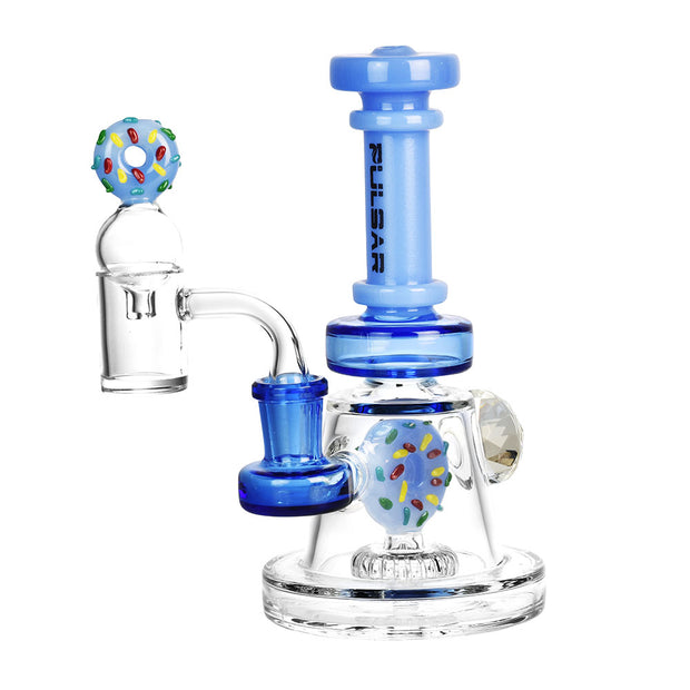 Pulsar Donut Diamond Dab Rig Set | Blueberry