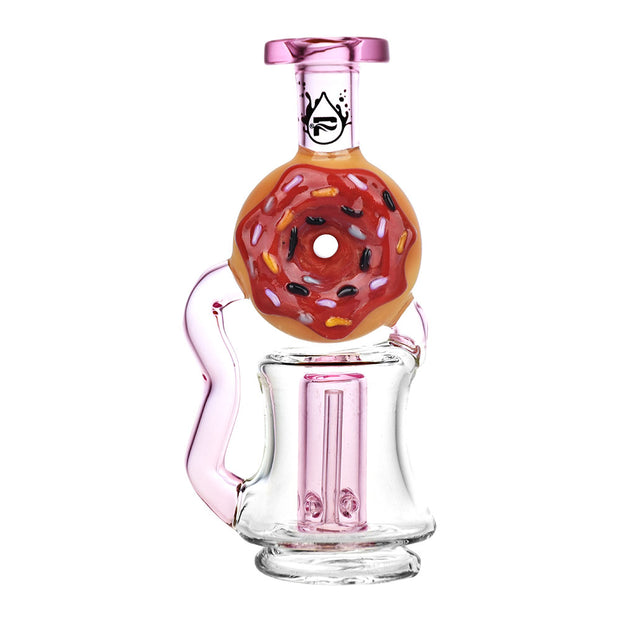 Pulsar Donut Recycler Rig for Puffco Peak Series | Raspberry & Pink