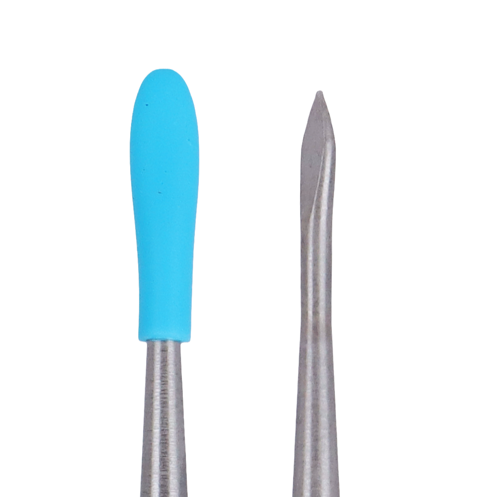 Pulsar Double-Sided Metal Dab Tool | Removable Silicone Tips