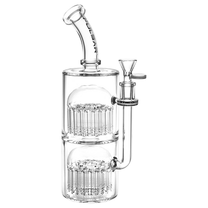 Pulsar Double Stack King Jellyfish Bong | Front View