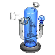 Pulsar Double Trouble Pipe & Dab Rig | Alternate Side View