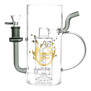 Pulsar Drinkable Series | Beer Mug Recycler Bong | Gray