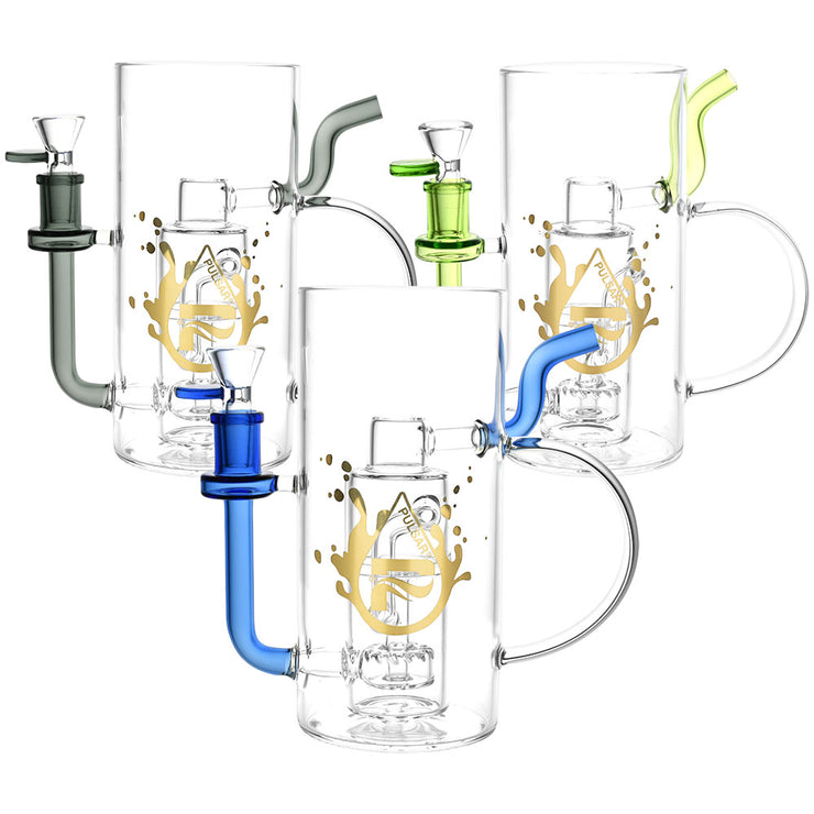 Pulsar Drinkable Series | Beer Mug Recycler Bong | Group