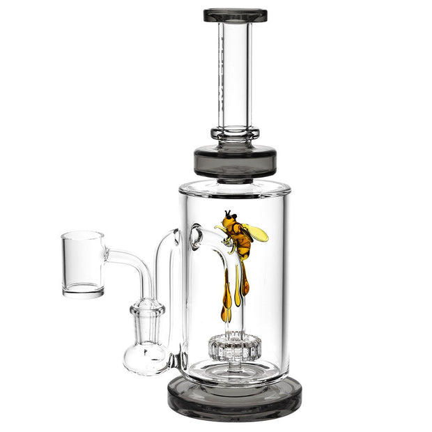 Pulsar Drop Down Bee Dab Rig | Gray