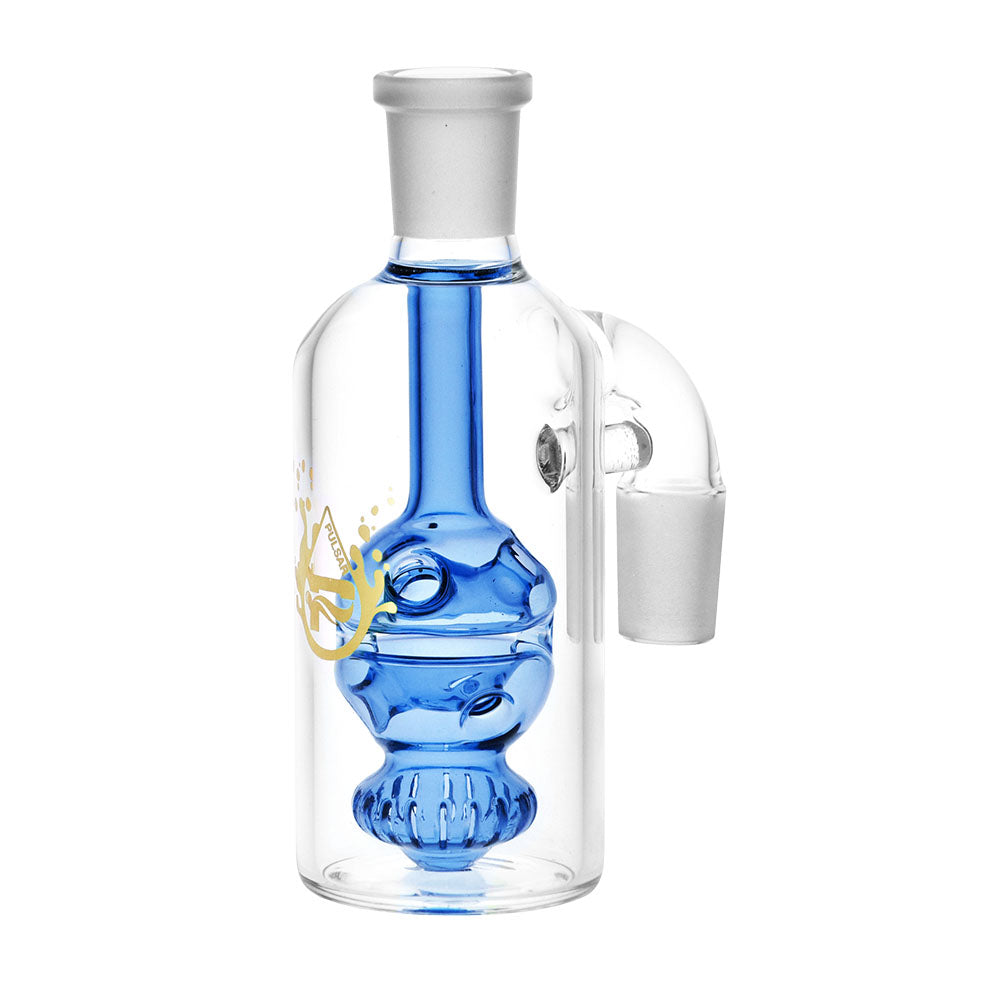 Pulsar Egg Perc Ash Catcher | 90 Degree | Blue