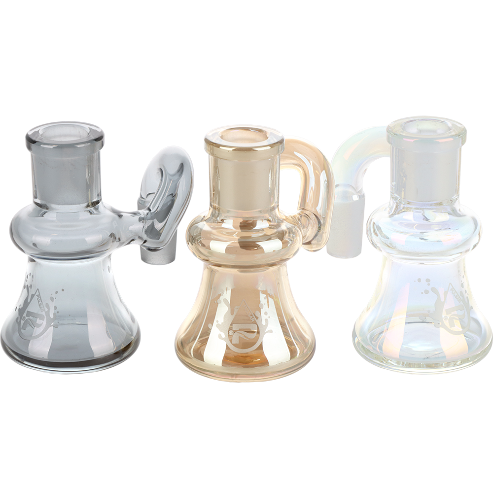 Pulsar Electroplated Dropdown Ash Catcher | Multiple Angles View