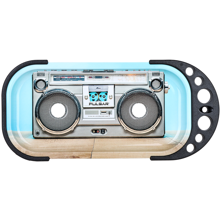 Pulsar Elevated Cone Rolling Tray Console | Boombox Design