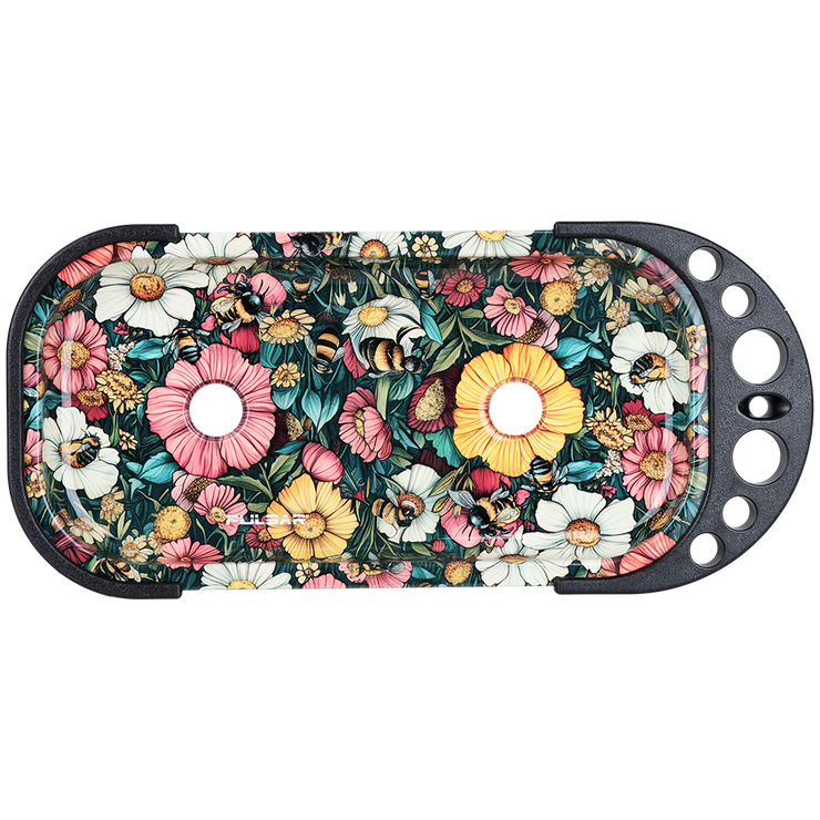 Pulsar Elevated Cone Rolling Tray Console | Pollinator Design