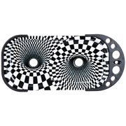 Pulsar Elevated Cone Rolling Tray Console | Vortex Design