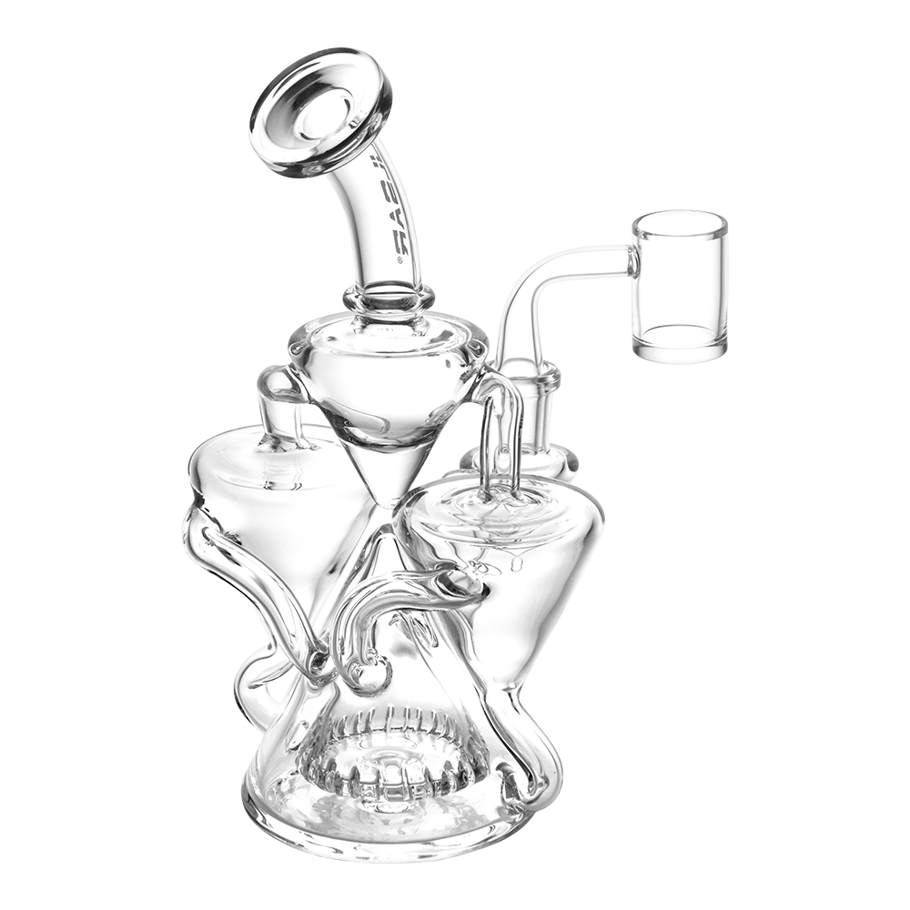 Pulsar Equilibrium Recycler Dab Rig | Rear Side View