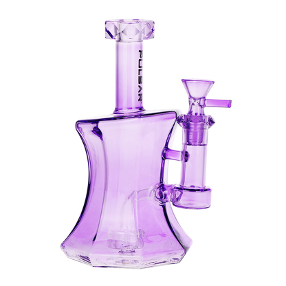 Pulsar Fluorescent Facets Bong | Purple