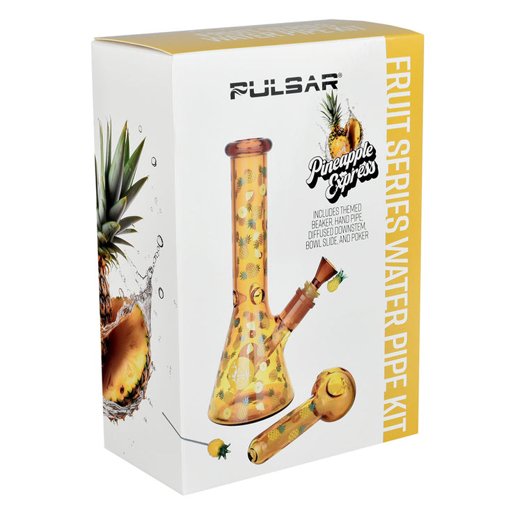 Pulsar Fruit Series Herb Pipe Duo | Pineapple Express | Packaging