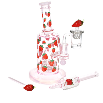 Pulsar Fruit Series Wax Pipe Duo | Strawberry Cough | Set