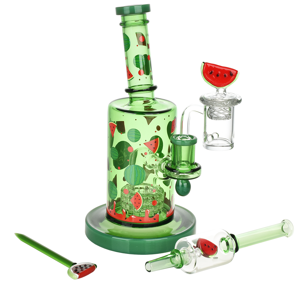 Pulsar Fruit Series Wax Pipe Duo | Watermelon Zkittles | Set