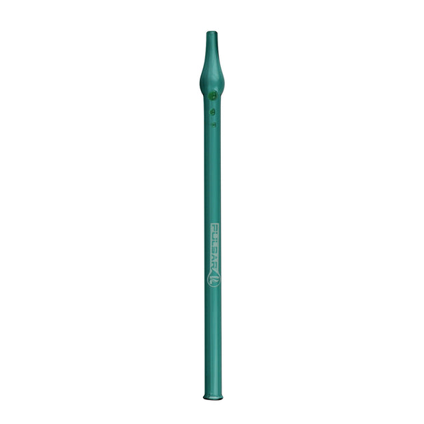 Pulsar Full Color Glass Dab Straw | Teal