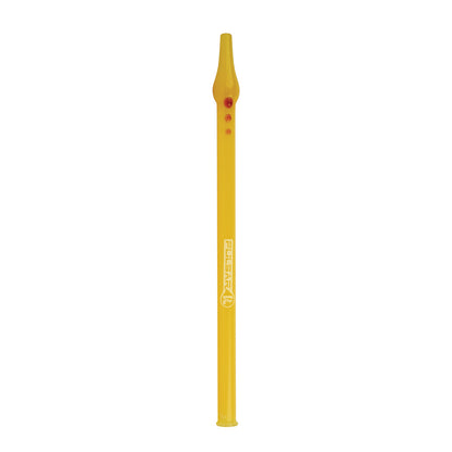 Pulsar Full Color Glass Dab Straw | Yellow