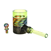 Pulsar Funky Fireflies Pipe & Cap for Puffco Proxy | Green