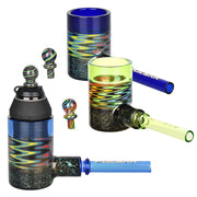 Pulsar Funky Fireflies Pipe & Cap for Puffco Proxy | Group
