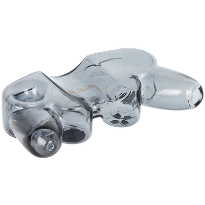 Pulsar Game Controller Hand Pipe | Bowl & Carb Hole View