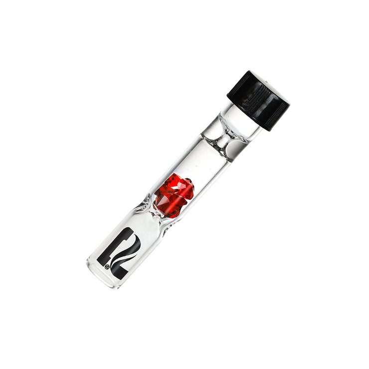 Pulsar Gem Filter Glass Chillum & Lid Set | Red