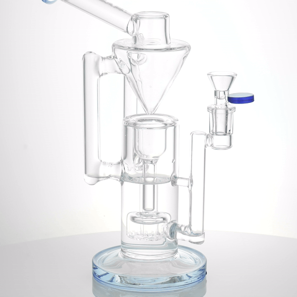 Pulsar Thinker Gravity Recycler Bong | Front View | Function Showcase
