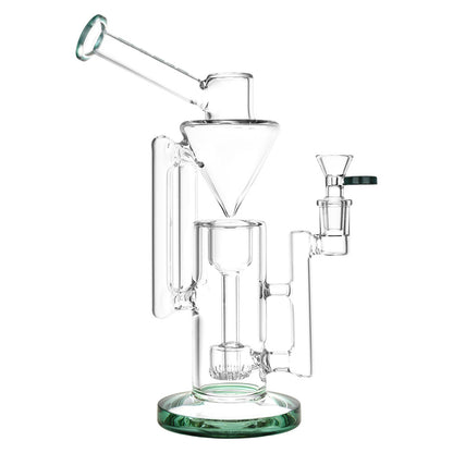 Pulsar Geometrical Recycler Bong | Teal
