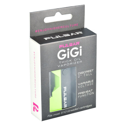 Pulsar GiGi Cartridge Vaporizer | Packaging