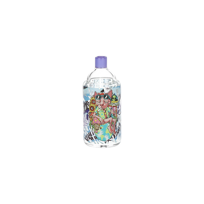 Pulsar Graffiti Series Spray Paint Herb Pipe Duo | Chill Cat Design | Hand Pipe