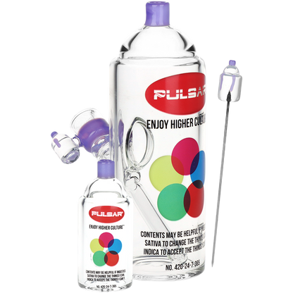 Pulsar Graffiti Series Spray Paint Herb Pipe Duo | Rattle Can Design | Set