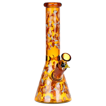 Pulsar Greatest Hits Series Herb Pipe Duo | Beez | Beaker Bong Front View
