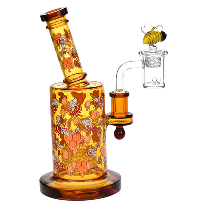 Pulsar Greatest Hits Series Wax Pipe Duo | Beez | Dab Rig Back View