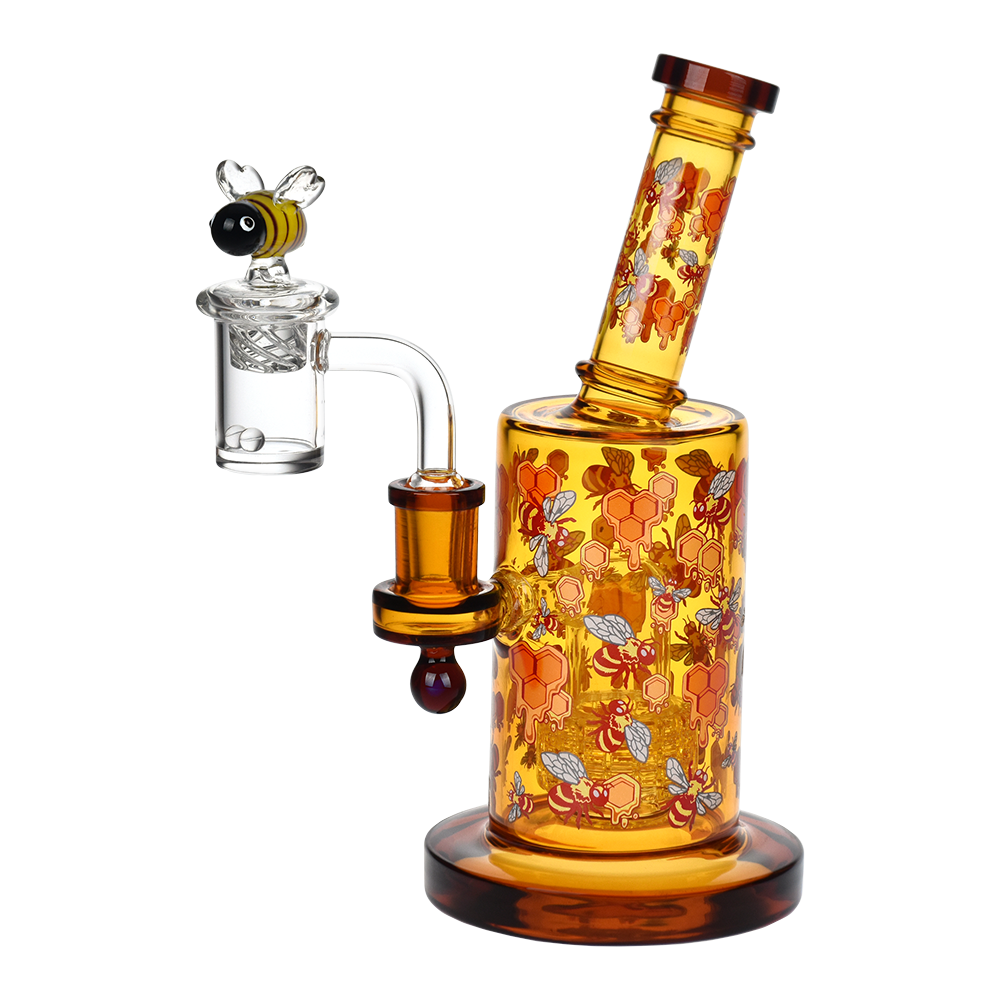 Pulsar Greatest Hits Series Wax Pipe Duo | Beez | Dab Rig Front View