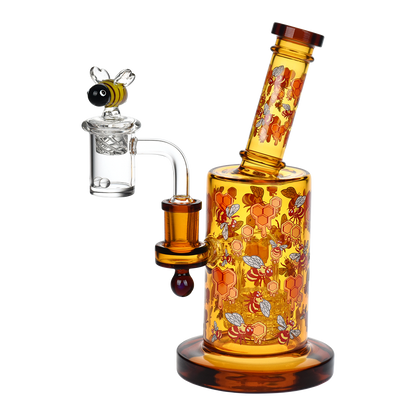Pulsar Greatest Hits Series Wax Pipe Duo | Beez | Dab Rig Front View